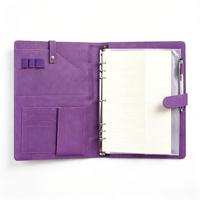 Porte-documents en cuir PU personnalisé, classeur de bureau, organiseur de documents, porte-fichiers