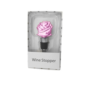 Rose Wine Stopper Aluminum Alloy Food Grade Bottle Sealer For Wine Preservation - Product Image 2