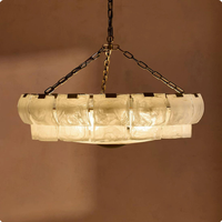 Nouveau Lustre PM 2026 en Verre Murano Nuage Style Rétro Français, Éclairage Haut de Gamme pour Salon, Salle à Manger et Chambre à Coucher