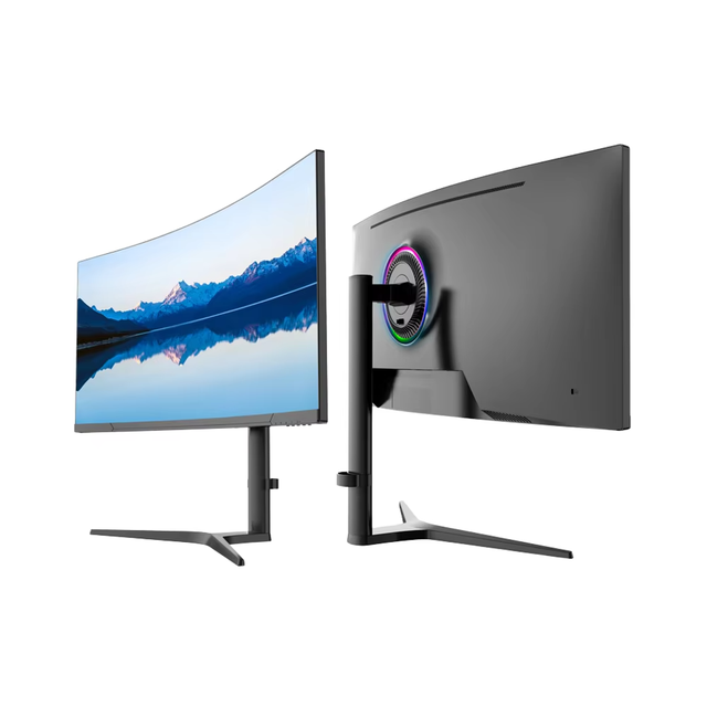 32-Inch 4K 180Hz 1800R Curved Gaming Monitor with FreeSync & HDR 3ms Response Time High Resolution LCD Screen