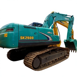 รถขุดโคเบลโก้ SK200 มือสอง ขนาด 20 ตัน รถขุดไฮดรอลิกสำหรับงานก่อสร้าง งานดินดิบ และงานวิศวกรรมเทศบาล SK200 รถขุด CAT มือสอง - Product Image 1