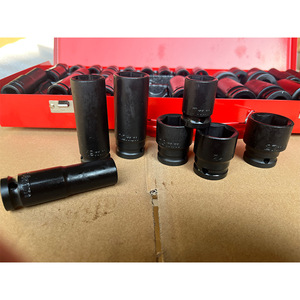 35pcs 1/2 \ "inch ổ đĩa CR-V thép đen Phosphate khí nén ổ cắm thiết lập tự động sửa chữa công cụ hoàn chỉnh thiết lập trường hợp khó khăn hộp nhựa thiết lập - Product Image 4