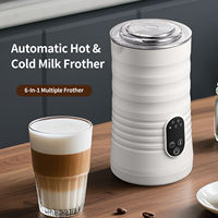 Espumador de Leche Magnético Mejorado 2026 para Latte Art, 5 Velocidades, 400W, Máquina Eléctrica para Hacer Espuma de Leche, OEM ODM