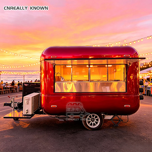Premium Mobile Kitchen Heavy Duty Catering Festival Ready Seafood <b>BBQ</b> Trailer - Product Image 1