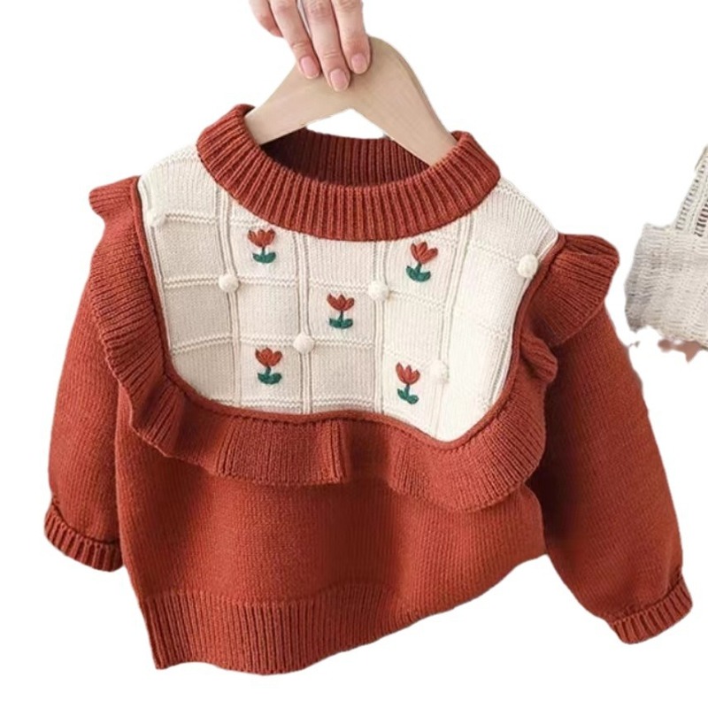 Cute Solid Color Thick Long Sleeved