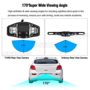 Caméra de recul pour voiture CCD 120 degrés pour Honda Accord Pilot Civic EK FD Odyssey Acura TSX - Product Image 4