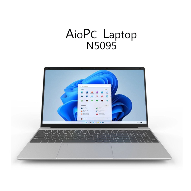 New Intel 15.6-inch Ultrabook Gaming Laptop-Ultra-Portable Notebook Windows 11 English Keyboard Long Battery Life Metal Body SSD