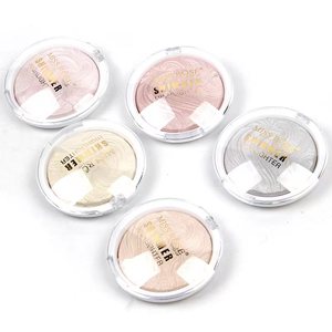 Polvo Facial Vegano 0326A1, Iluminador Brillante, Maquillaje de Larga Duración, Paleta de Maquillaje Bronceador e Iluminador - Product Image 3