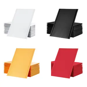 Envelopes de bolha personalizados brancos a4 compostáveis, envelopes de bolha com logotipo sacos de papel reciclados caixa de embalagem