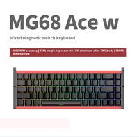 Teclado Magnético con Cable Irok MG68 ACE/MG68 ACE W, 8000HZ, Alta Velocidad de Respuesta, Aleación de Aluminio, Teclado Mecánico para Juegos