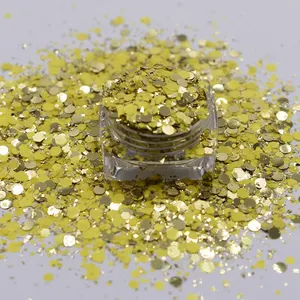 Pabrik Grosir 2021 Perlengkapan Kuku Baru Seni Kuku Glitter Tidak Beraturan Bubuk Glitter Dekorasi Seni Kuku