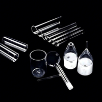 Tube de quartz clair poli personnalisable de haute pureté 99,99 % SiO2, sans ozone, pour soudage, pliage, applications chimiques/UV/optiques/laboratoires