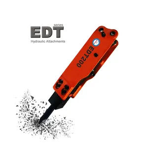 EDT200 potente demolitore idraulico di nuova costruzione Rock Breaker scalpello accessori per escavatore a basso prezzo