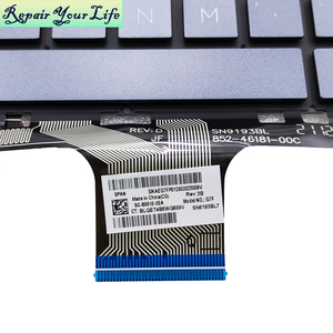 Clavier d'ordinateur portable rétroéclairé espagnol SP pour <span class=keywords><strong>HP</strong></span> pavillon X360 14-<span class=keywords><strong>DV</strong></span> 14-dv0003TX 14-DW 14-EK 13-BB SG-B0510-XEA clavier SN6193BL7 - Product Image 5
