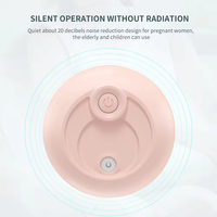 Humidifier Ultrasonik Mini Portabel 220ml Plastik Diffuser RV Nebulizer Meja Dapat Dikontrol Melalui Aplikasi
