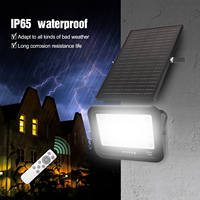 Projecteur solaire à détecteur de mouvement PIR élégant et économe en énergie pour place publique