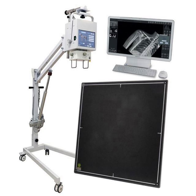 Hospital Radiography Equipment Careray 17x17 Digital Electric Wireless Amorphous Silicon Dr X Ray Flat Panel Detector