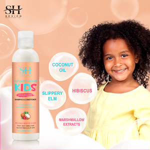 <span class=keywords><strong>ชุด</strong></span>แชมพูและครีมนวดผมสำหรับเด็ก สูตรอ่อนโยน ไม่ระคายเคือง ผลิตจากน้ำมันมะพร้าวธรรมชาติ ปราศจากส่วนผสมจากสัตว์ ช่วยบำรุงผมหยิกแบบธรรมชาติ - Product Image 2