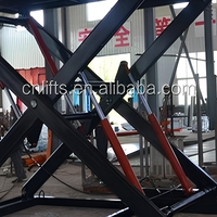 Plateforme élévatrice à ciseaux hydraulique Konty pour stationnement automobile, options multicolores, compatible 220V/380V, taille de table 1900x1500mm
