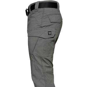 Pantaloni tattici da uomo a vita media di alta qualità ricamati pantaloni da lavoro Cargo da trekking metodo di tessitura non tessuto - Product Image 3