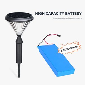 Độ sáng cao pin lithium năng lượng mặt trời bollard ánh sáng forgaden phong cách nhôm + PC New LED vườn 90 năng lượng mặt trời hàng rào IP65 LED 2835 125 - Product Image 2