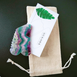 Huiying-Herramientas de masaje de raspado Gua Sha, piedra fluorita Natural, tablero Guasha para tratamiento de <span class=keywords><strong>SPA</strong></span> - Product Image 1