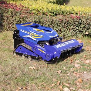 جزازة عشب ذاتية الدفع بقوة 15 حصان، جزازة عشب بتحكم عن بعد لاسلكي عالي الجودة، روبوت جز العشب بعرض 800 مم، قاطع شجيرات رباعي الأشواط - Product Image 5
