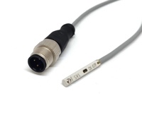 Sensor Saklar Magnetik PNP Berkualitas Tinggi Solid State Normally Open 24V DC 200mA 3-kawat Sensor Aktuator Silinder