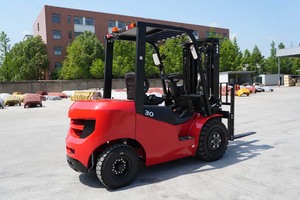 Carretilla elevadora de gasolina de doble combustible con horquilla elevadora de propano de motor de marca internacional a la venta - Product Image 5
