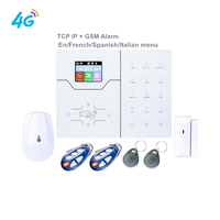 HA-VGT 4G IP APP IOS Control Work With WiFi Cameras Security Alarm System for Smart Home Burglar Alarm System
