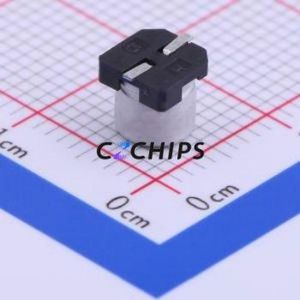 ตัวเก็บประจุอิเล็กโทรไลต์อะลูมิเนียมแบบ SMD รุ่น VES4R7M1HTR-0505, ขนาด D5xL5.3 มม. ความจุ 4.7uF 20% 50V ขา 5 มม. - Product Image 2