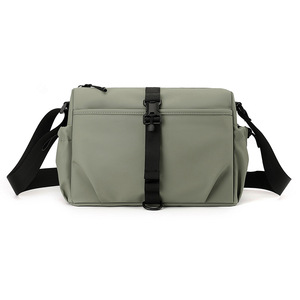 OEM Business Lightweight Large Capacity Waterproof Polyester Lining Outdoor Travel Square Zipper Portable Crossbody - Product Image 1