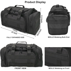 Bolsa <span class=keywords><strong>de</strong></span> Gimnasio Táctica, Bolsa <span class=keywords><strong>de</strong></span> Viaje Expandible, Bolsa <span class=keywords><strong>de</strong></span> Fitness EDC Multifuncional, Bolsa <span class=keywords><strong>de</strong></span> Mano para <span class=keywords><strong>Fin</strong></span> <span class=keywords><strong>de</strong></span> <span class=keywords><strong>Semana</strong></span>, Bolsa <span class=keywords><strong>de</strong></span> Viaje con Organizador - Product Image 6