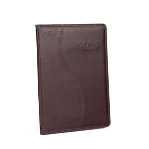 Porte-menus d'hôtel 2 panneaux avec bande flexible, combinaison de couleurs et de textures, pour restaurants - Product Image 2