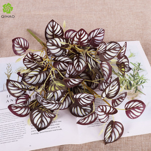 Artificial Greenery Plant 44 Cm High Simulation Leaves Silk Flower Indoor Decor - Product Image 5