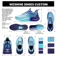 Chaussures de course légères pour hommes, idéales pour l'entraînement en salle, avec logo personnalisé, OEM, faible MOQ, pour personnalisation, adaptées aux activités extérieures pour adultes