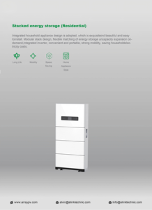 Batería Híbrida Apilable Todo en Uno de 10kWh, 15kWh, 20kWh, 204.8V/307.2V/409.6V, para Sistemas Solares Domésticos Fuera de la Red - Product Image 2