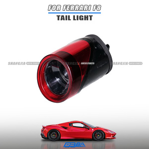Replacement OE 317208 Lens Rear <b>lights</b> Assembly Brake Smoked <b>Red</b> Rear <b>LED</b> Taillight For Ferrari F8 Spider Tributo 2023-2025 - Product Image 2