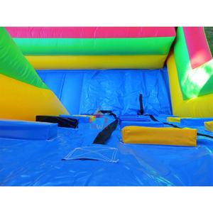 Toboggan gonflable double piste sur le thème de la ferme en PVC, directement de l'usine, pour <span class=keywords><strong>location</strong></span> et jeux d'enfants, utilisable à sec ou à l'eau - Product Image 5