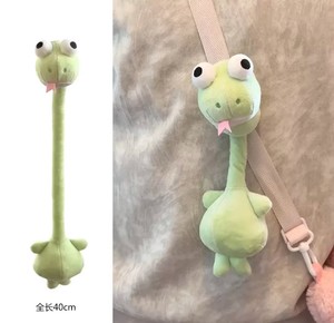Jouets en peluche doux et mignons en forme d'animaux du zodiaque chinois à long cou, pendentifs de dessin animé, poupées à suspendre, ornements de sac à dos en polyester et coton PP, cadeau - Product Image 6