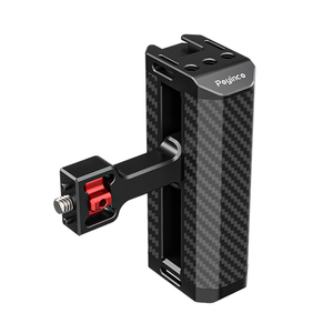 Aluminium Links/Rechts Camera Zijhandvat Met Arri Lokalisatie En Dubbele 1/<span class=keywords><strong>4</strong></span> "Schroefbevestiging Camerakooi Handgreep