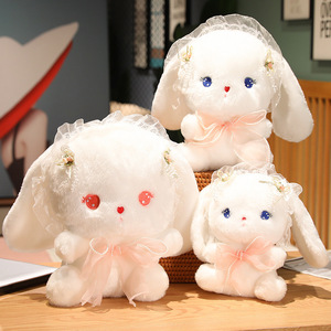 ตุ๊กตา<span class=keywords><strong>กร</strong></span>ะต่ายโลลิต้าพร้อมริบบิ้น ตุ๊กตา<span class=keywords><strong>กร</strong></span>ะต่ายน่ารักสำหรับเด็กนอนกอด ของตกแต่งงานแต่งงา<span class=keywords><strong>น</strong></span> - Product Image 3