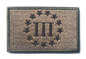 미국 국기 다리미 온 패치-<span class=keywords><strong>3</strong></span>% 파인 블루 라인 자수 모자용 친환경 수제 후크 앤 루프 패스너 - Product Image 5