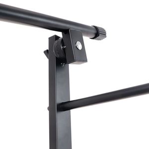 Double Layer X Style <b>Keyboard</b> Stand Heavy Duty Two Tier <b>Electronic</b> Piano Stand Foldable Adjustable Synthesizer Support Rack Logo - Product Image 5