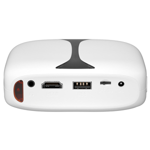 2021 Máy Chiếu Mini <span class=keywords><strong>2400</strong></span> <span class=keywords><strong>Lumens</strong></span> Máy Chiếu LED Di Động Gia Đình Rạp Hát Trẻ Em Laser A2000 Màu Đen Và Trắng Cam Giá Rẻ - Product Image 3