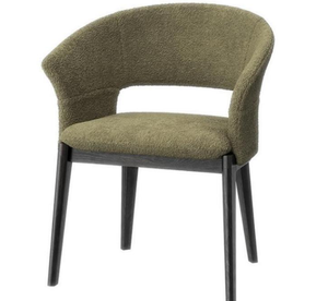 Silla de Comedor Italiana Contemporánea Minimalista 2026, Madera Sólida con Acabado en PU, para Hogar, Hotel, Salón, Oficina, Manicura, Venta - Product Image 2