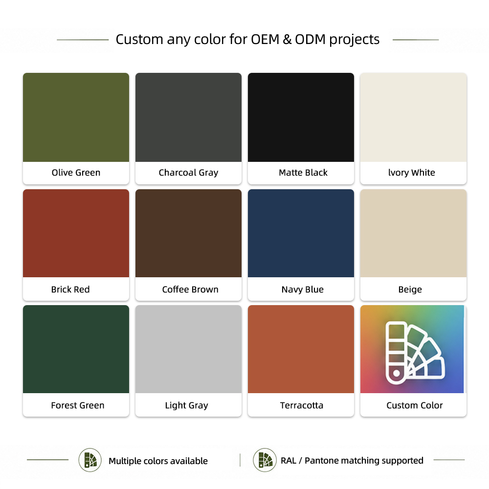 Couleurs personnalisées