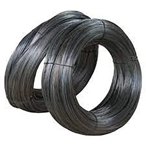 Alambre recocido negro de alta flexibilidad y suave con alambre de hierro negro de alta calidad para alambre de unión