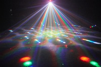 Lámpara LED Lotus, Bola Mágica Láser Estroboscópica, Luz LED RGB 3en1, Luz de Ambiente Colorida para KTV, Hogar, Bar, Club, DJ, Discoteca, Fiesta, Evento