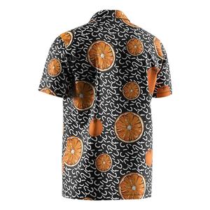 เสื้อโปโลพิมพ์ลายดอกไม้ชายหาดสไตล์ฮาวายสำหรับผู้ชายพร้อมโลโก้แบบกำหนดเอง - Product Image 2